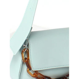 Сумка женская искусственная кожа RSR-Z 2111, 1отд, плечевой ремень, голубой SALE 260072 - Adelia фото 4