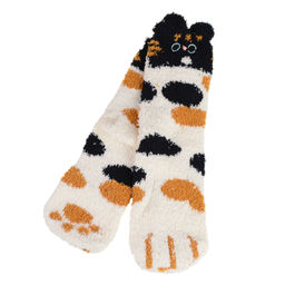 Носки женские флисовые р. 35-40 новогодний / MNZ-19 / ОДНА ПАРА (1)