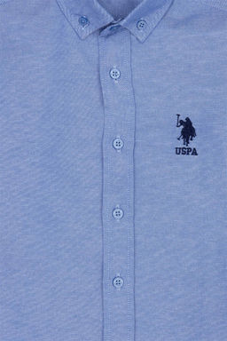 Базовая рубашка Saks с длинным рукавом для мальчика - U.s. polo assn фото 3