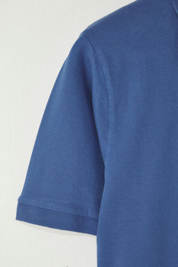TRENDYOL MAN Fume Regular Nak?sl? Orme Polo Yaka T-shirt TMNSS25PO00046 - Trendyolmilla фото 7