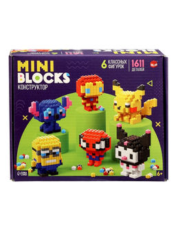 UNICON Конструктор "Mini Blocks", персонажи