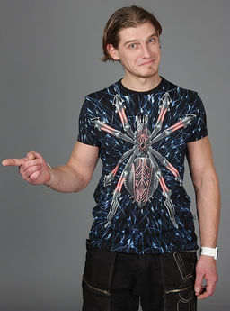 Футболка мужская Cyber Spider