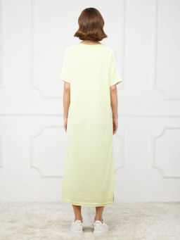 Платье женское ZZ-03006 lime/white - Eleganzza фото 3