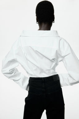 Straight High Waist Ankle Jeans - H&m фото 12