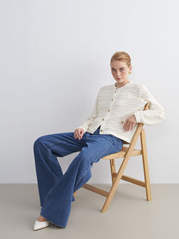 Bisiklet Yaka Ajurlu Kad?n Triko H?rka