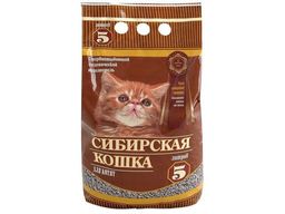 Наполнитель Сибир.Кошка 5л для котят впитывающий