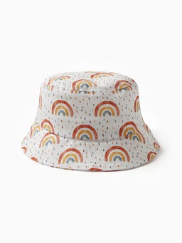 Панама детская KAFTAN «Радуга», белая, размер 52-54