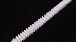 Лента шторная BLITZ 251 1/12 25 мм 100 м белый