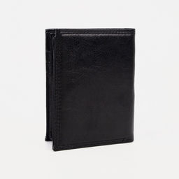 Портмоне мужское без застёжки, 2 в 1, для автодокументов, для купюр, для карт, для монет, цвет чёрный - Simaland фото 2