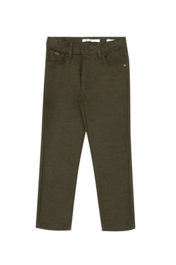 Брюки цвета хаки для мальчиков из парусины - U.s. polo assn фото 5