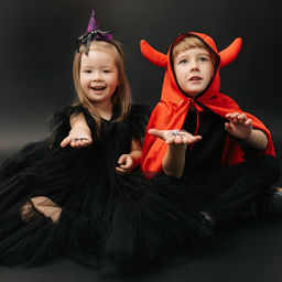 Карнавальный ободок «На тёмной стороне»