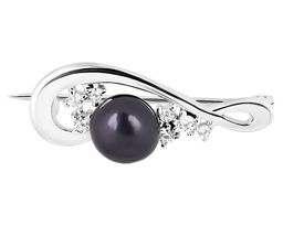 Брошь, жемчуг чёрный, Блаженство