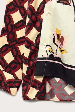 CAMISA OVERSIZE FIT ESTAMPADOS COMBINADOS LIMITED EDITION / Estampado - Zara фото 5
