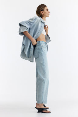 Barrel High Ankle Jeans - H&m фото 8