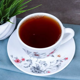 Чайный набор 12 предметов 220 мл / GB220/GD55-6A (7004) /уп 8/ Серый кустик - Галеонтрейд фото 3