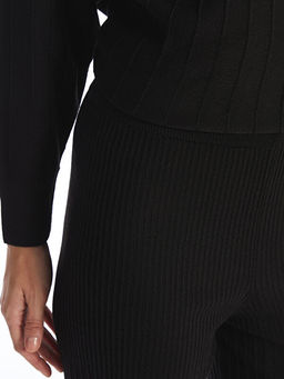 Beli Lastikli Kad?n Triko Pantolon