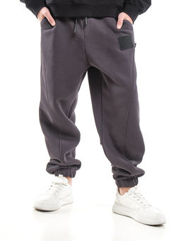 Брюки с шевроном для мальчика штаны спортивные 22-7683 светлый графит - Mini maxi фото 22