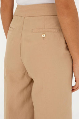 Женские брюки песочного цвета из парусины Неожиданная скидка в корзине - U.s. polo assn фото 6