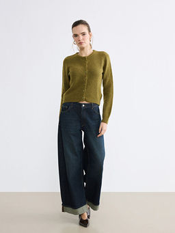 Bisiklet Yaka Kad?n Triko H?rka