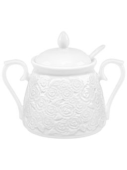 Сахарница 350 мл 14,5*10*11,5 см Розы, с ложкой - Elan gallery фото 3