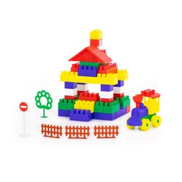 Конструктор Строитель (101 элемент) (в пакете) - Полесье фото 2