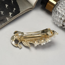 Заколка - автомат для волос «Лорелея», жар-птица, 9 см