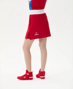 Юбка-шорты боксерские женские INSANE RBF IN25-BF900, красный фото 9