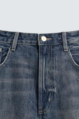 BAGGY FIT TWISTED-SEAM JEANS - Zara фото 9