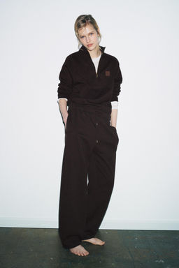 PLUSH TROUSERS WITH PATCH - Zara фото 17