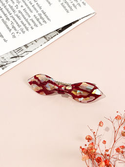 Цена за 3 шт. Заколка-автомат для волос "Велия" элегия, 9 см, микс