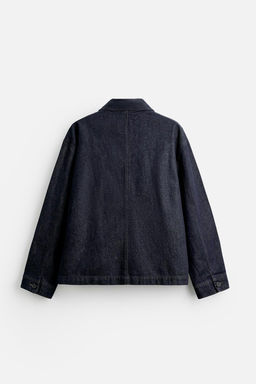 BOXY FIT DENIM JACKET - Zara фото 8