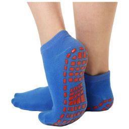 Носки для йоги прорезиненные, размер 36-41, прорезиненные, цвет голубой