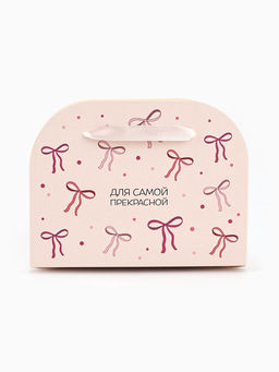 Цена за 5 шт. Коробка для цветов складная Счастье, сердечки, 17?13?7 см