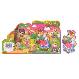 Книга с мягкими пазлами EVA Мои любимые потешки, 12 стр. - Буква-ленд фото 6