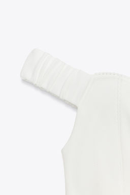 TWILL BODY WITH PICOT TRIMS - Zara фото 6