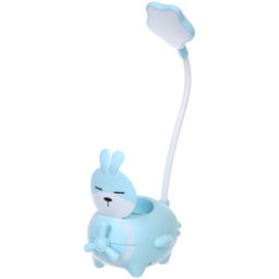 Цена за 2 шт. Настольная лампа "Sweet - Зверюшка" LED, USB 3w 5v, Голубой