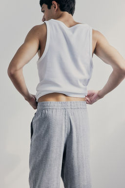 Pantalon de pijama de franela - H&m фото 4