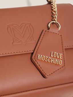 Женская сумка с ручкой LOVE MOSCHINO PURE ESSENTIAL Артикул 4561276, коричневый - Divas bag фото 2