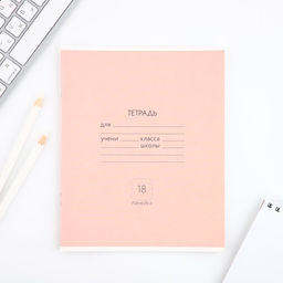 Тетрадь 18 листов в линию Классика, обложка мелованный картон, 5 видов МИКС - Artfox study фото 5
