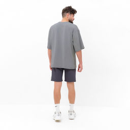 Футболка мужская MIST Break, серый, размер 50