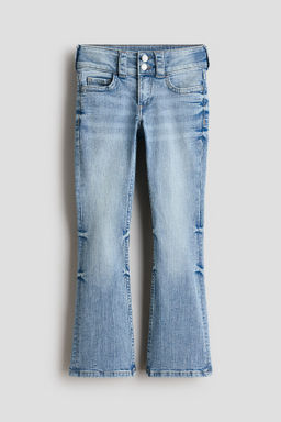 Bootcut Leg Low Jeans