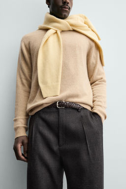 CASHMERE REGULAR FIT JUMPER - Zara фото 5