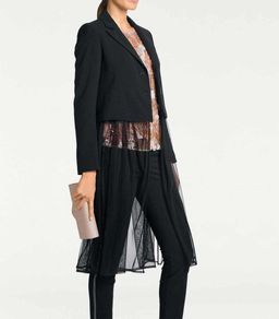 Блейзер, черный - Ashley brooke фото 3