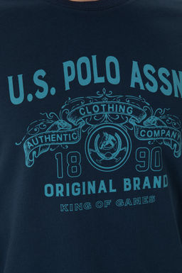 Erkek Lacivert Sweatshirt