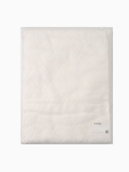 Скатерть «Этель», белая, фактурная, 130×130 см