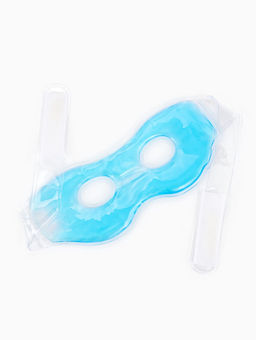 Маска для лица гидрогелевая, охлаждающая/согревающая, 23?10?0.5 см, синяя