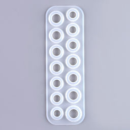 Молд силиконовый  «Кольца», 14 форм колец