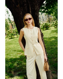 Жилет THE VERY 2428 сливочное масло  фото 12