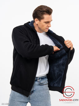 Толстовка для мужчин, мех - Bruno фото 4
