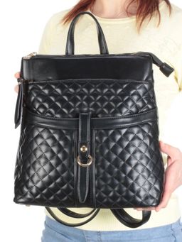 L83965 BLACK Сумка-рюкзак (искусственная кожа)
